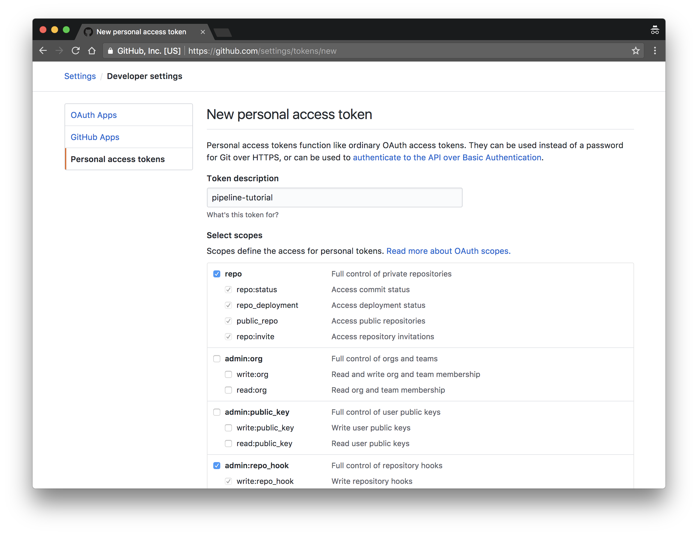 Image of GitHub UI