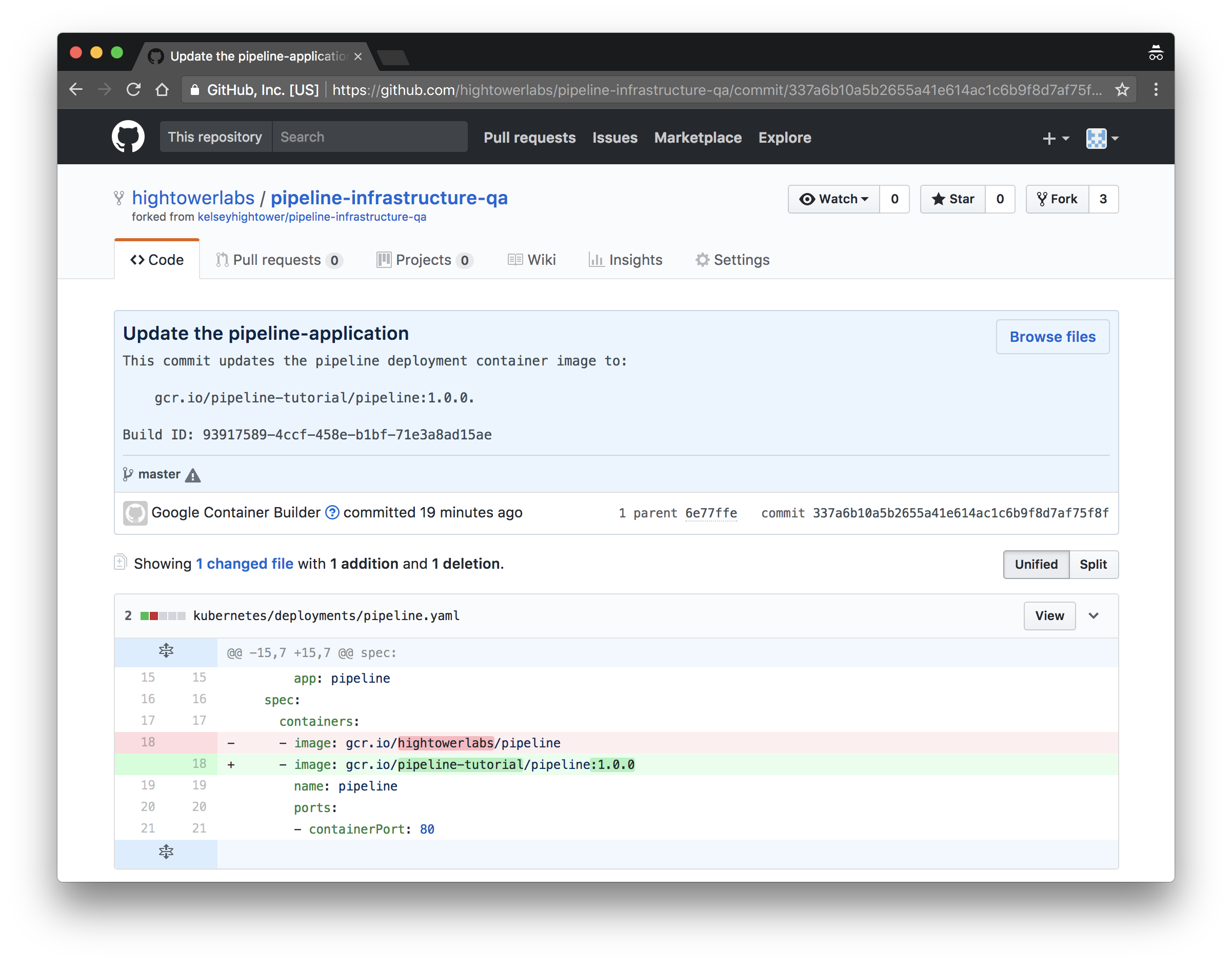 Image of GitHub Staging Repo